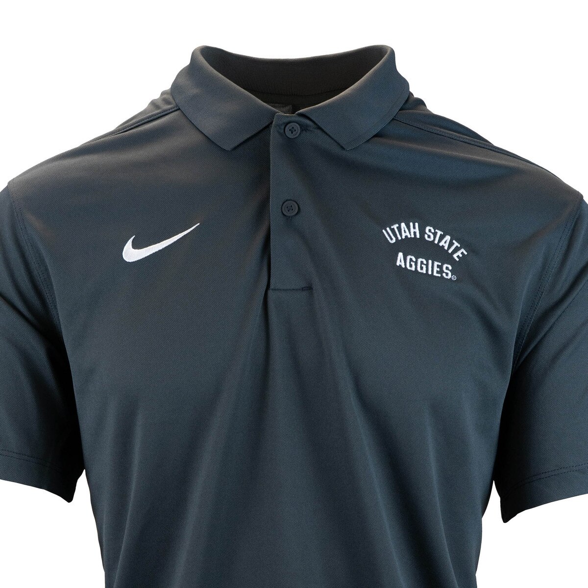 Men's Nike Utah State Aggies Polo gray